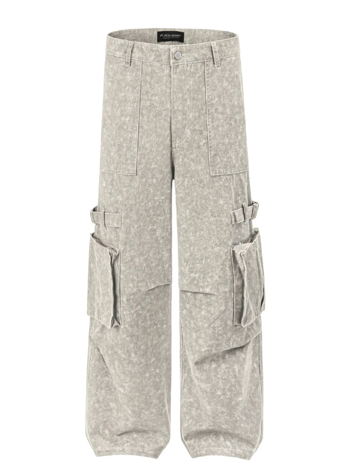 Men's Wide Leg Cargo Jeans