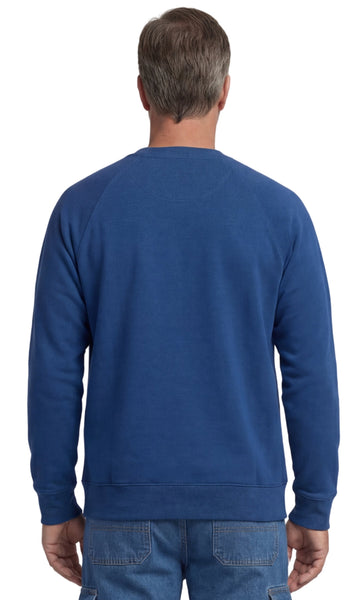 Men's 3-Pocket Fleece Sweatshirt with Raglan Seams
