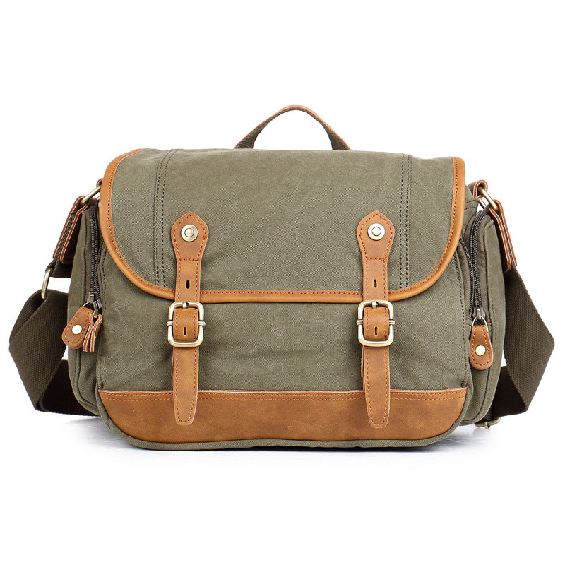 DSLR Camera Bag Canvas Camera Bag Canvas Shoulder Bag QSM8619