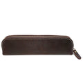 Retro Pen Bag Full Grain Leather Pencil Case Handmade Pen Holder YD1025