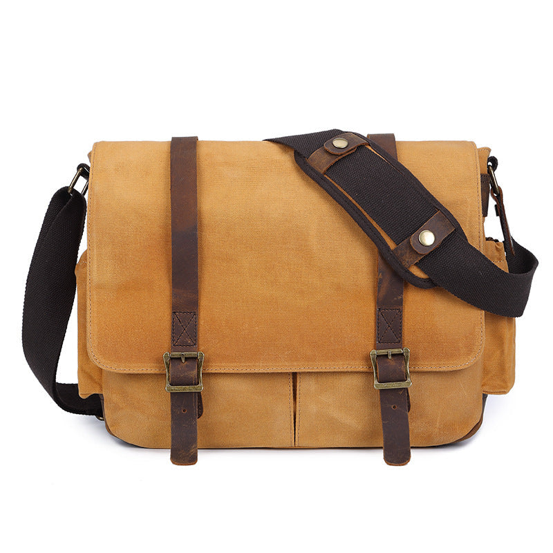 DSLR Camera Messenger Bag Waterproof Canvas Shoulder Bag Camera Bag QSM270