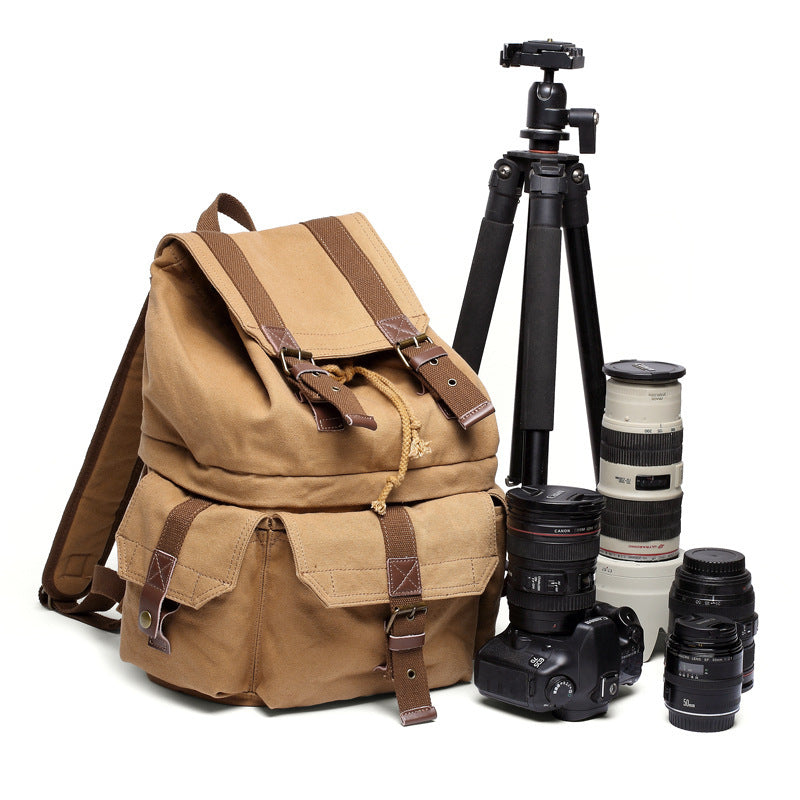 DSLR Camera Backpack Canvas Camera Backpack Canvas Travel Backpack