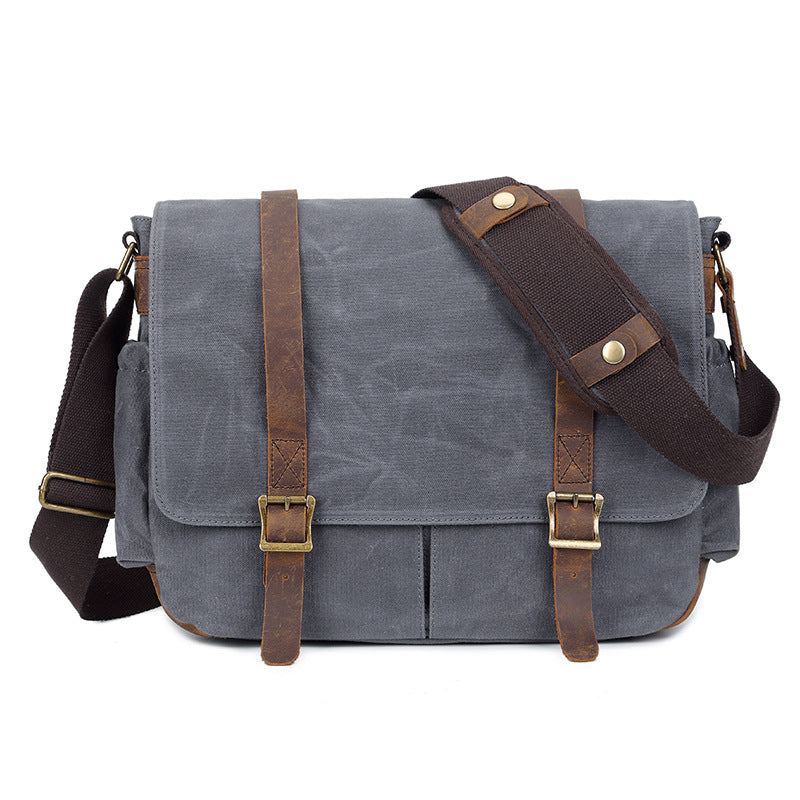 DSLR Camera Messenger Bag Waterproof Canvas Shoulder Bag Camera Bag QSM270