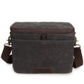 Flash Sale Camera Bag Waxed Canvas DSLR Camera Bag Vintage Crossbody Messenger Bag
