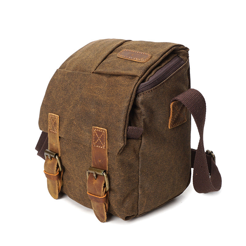 Photographic Hunter Camera Bag Canvas DSLR Camera Bag Vintage Crossbody Messenger Bag 3229