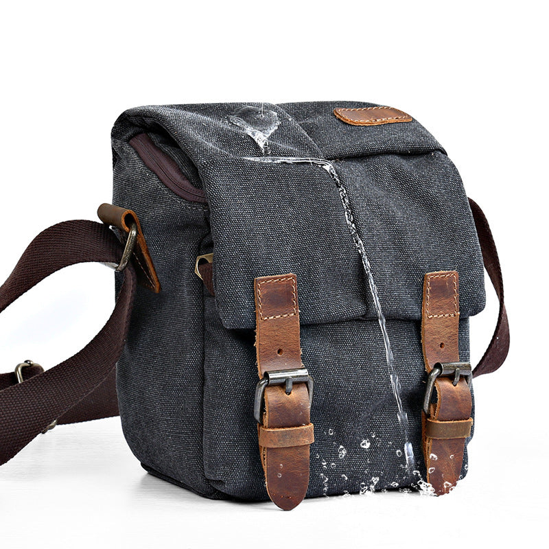 Photographic Hunter Camera Bag Canvas DSLR Camera Bag Vintage Crossbody Messenger Bag 3229