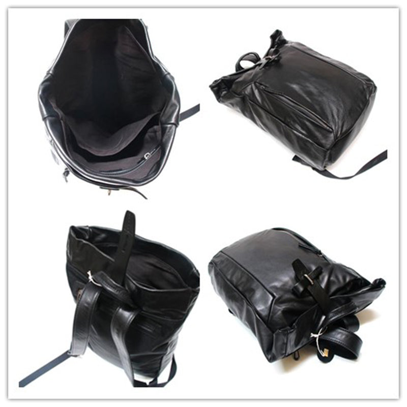 Full Grain Leather Travel Backpack Handmade  Laptop Backpack School Backpack