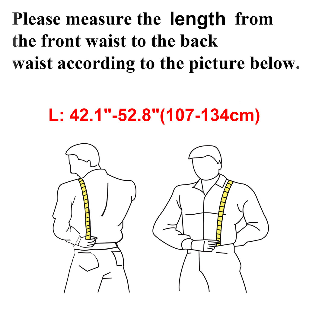 Mens Leather Suspenders Y Back Design Adjustable Brown Suspenders Groomsmen Gift for Wedding