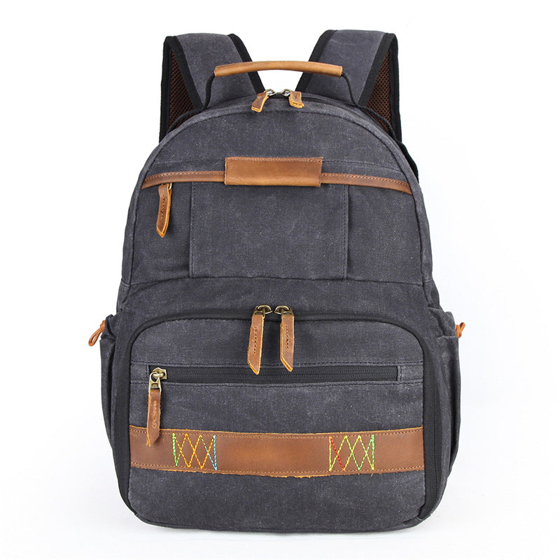 Flash Sale Waterproof DSLR Camera Backpack Canvas Travel Backpack Camera Backpack