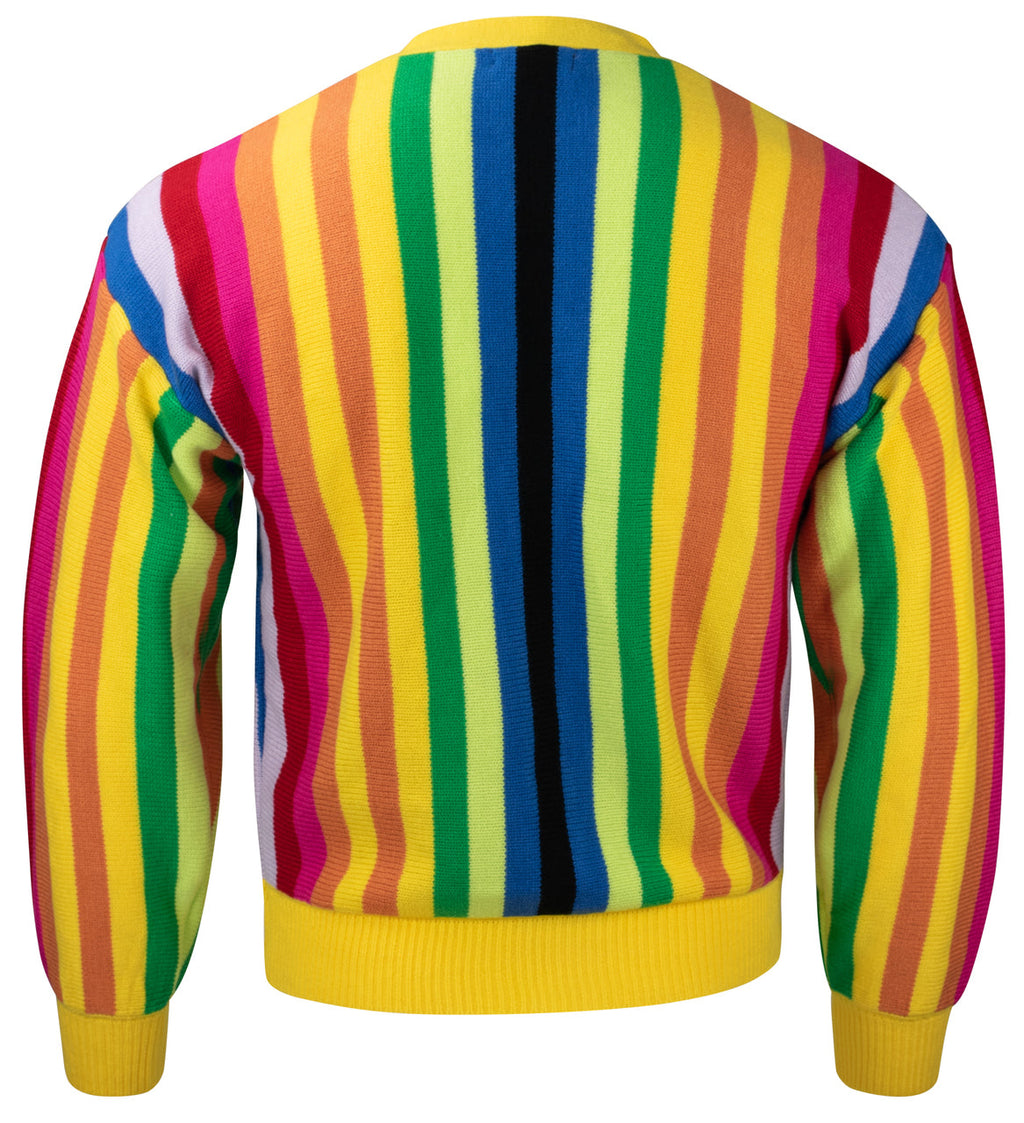 Mens Rainbow Sweater by ReadyGOLF