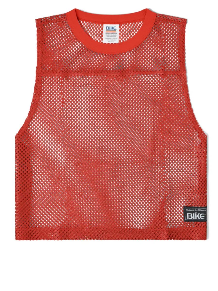 BIKE Athletic Men's activewear BAM135 Sleeveless Practice Jersey Color Color Red