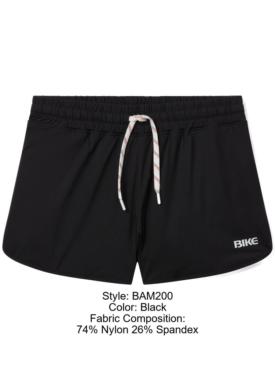 BIKE Athletic Men's activewear BAM200 Track Short Color Color Black