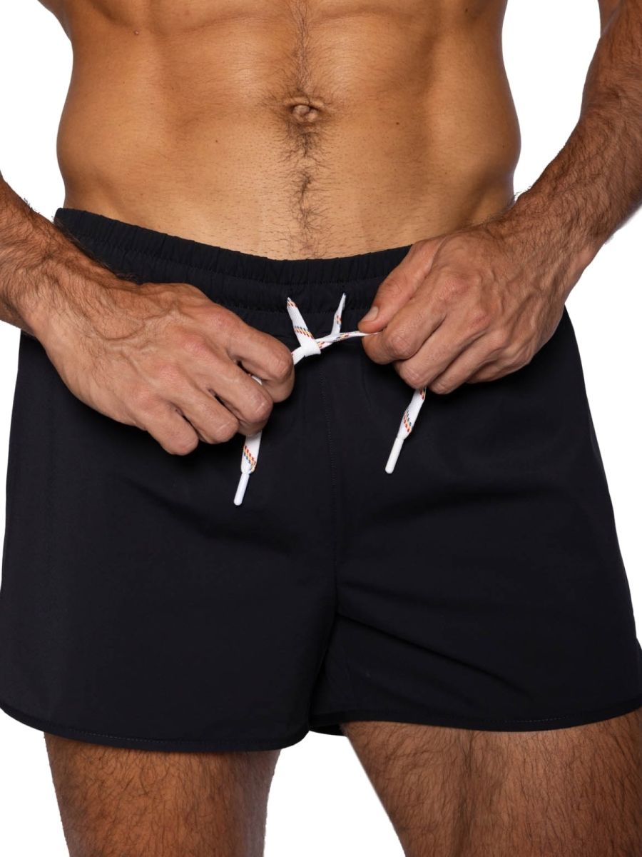 BIKE Athletic Men's activewear BAM200 Track Short Color Color Black