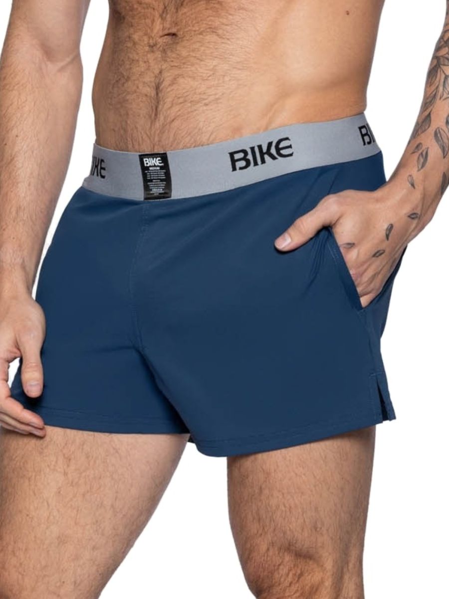 BIKE Athletic Men's activewear BAM216 Performance Jock Short - Color Navy