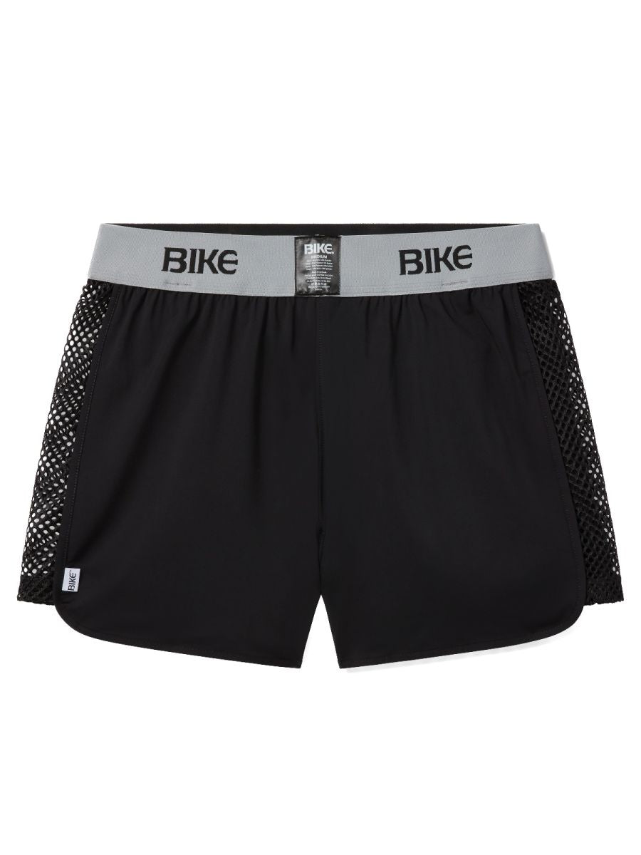 BIKE Athletic Men's activewear BAM225 Peek-a-boo Jock Short Color Black