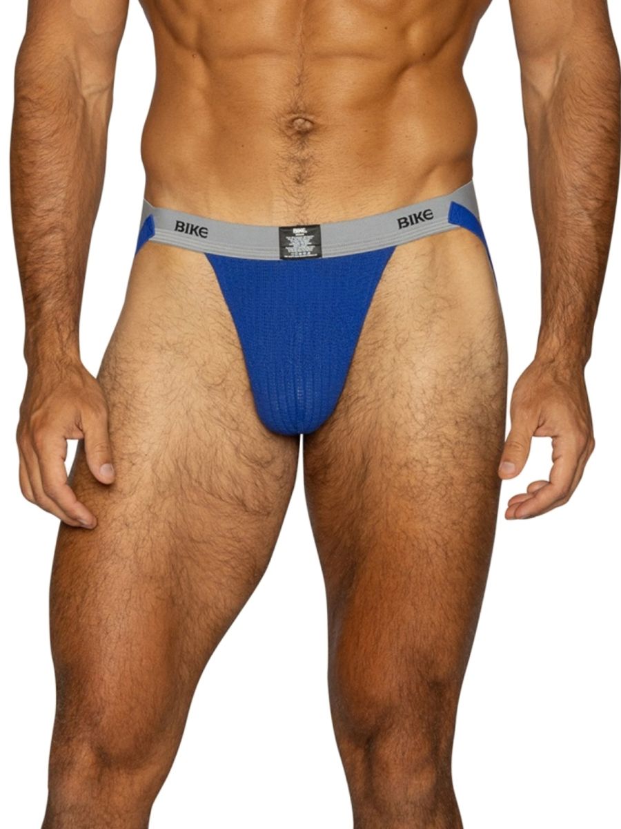 BIKE Athletic BAS308 Men's Underwear Swimmer Athletic Jockstrap Color Royal