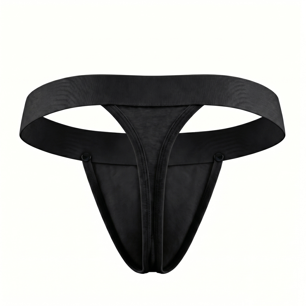 Snap Thong - Black