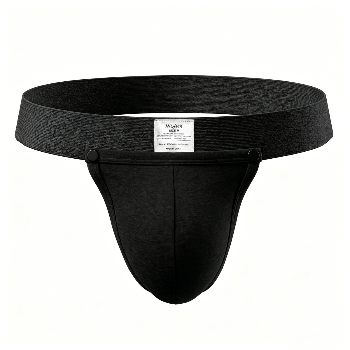Snap Thong - Black
