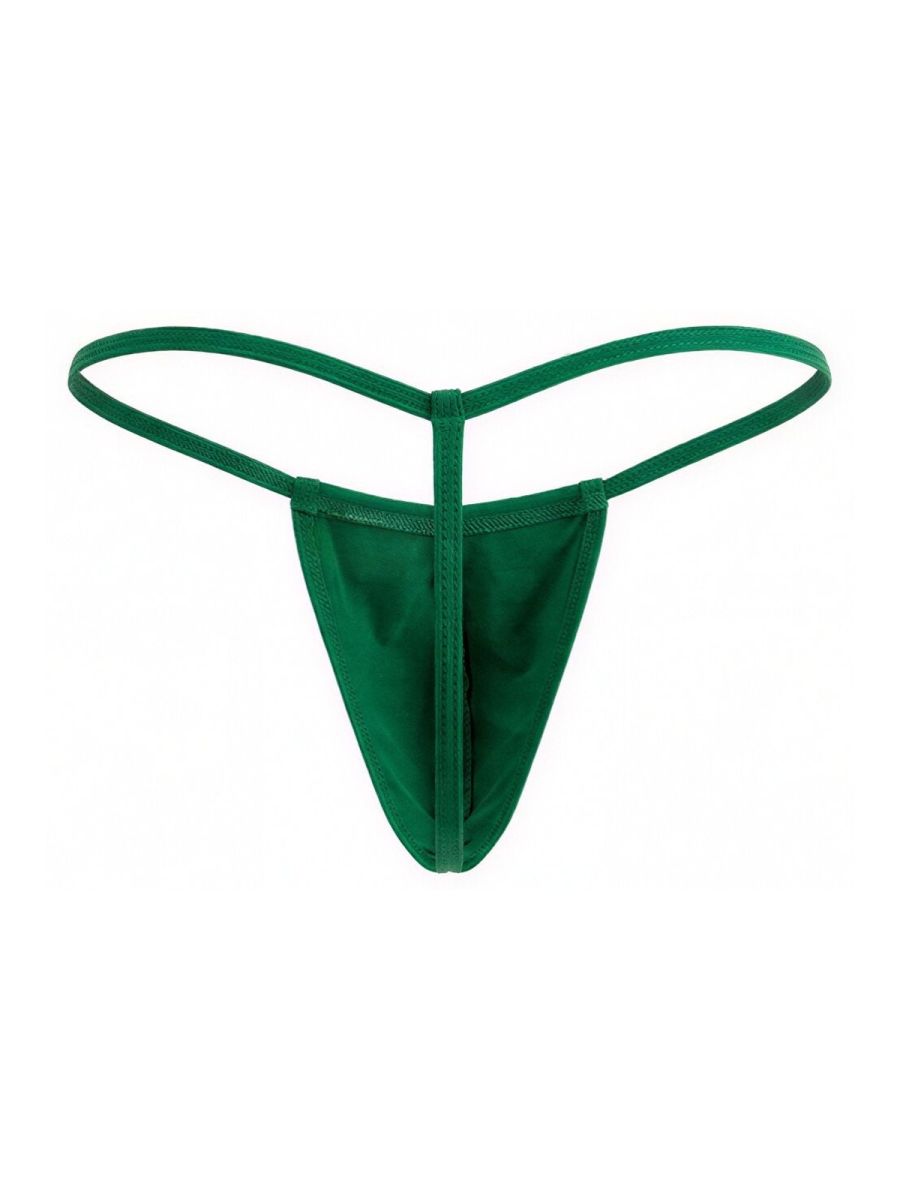 CandyMan 9586 Men's Underwear Mini G-String Color Nature Green