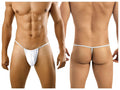 CandyMan 9586 Men's G-String Thong Color White