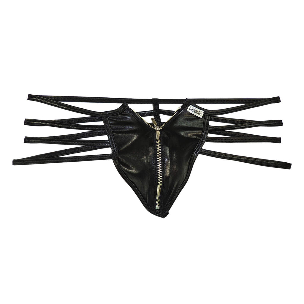 CandyMan Men's Underwear 99140 Thong Color Black