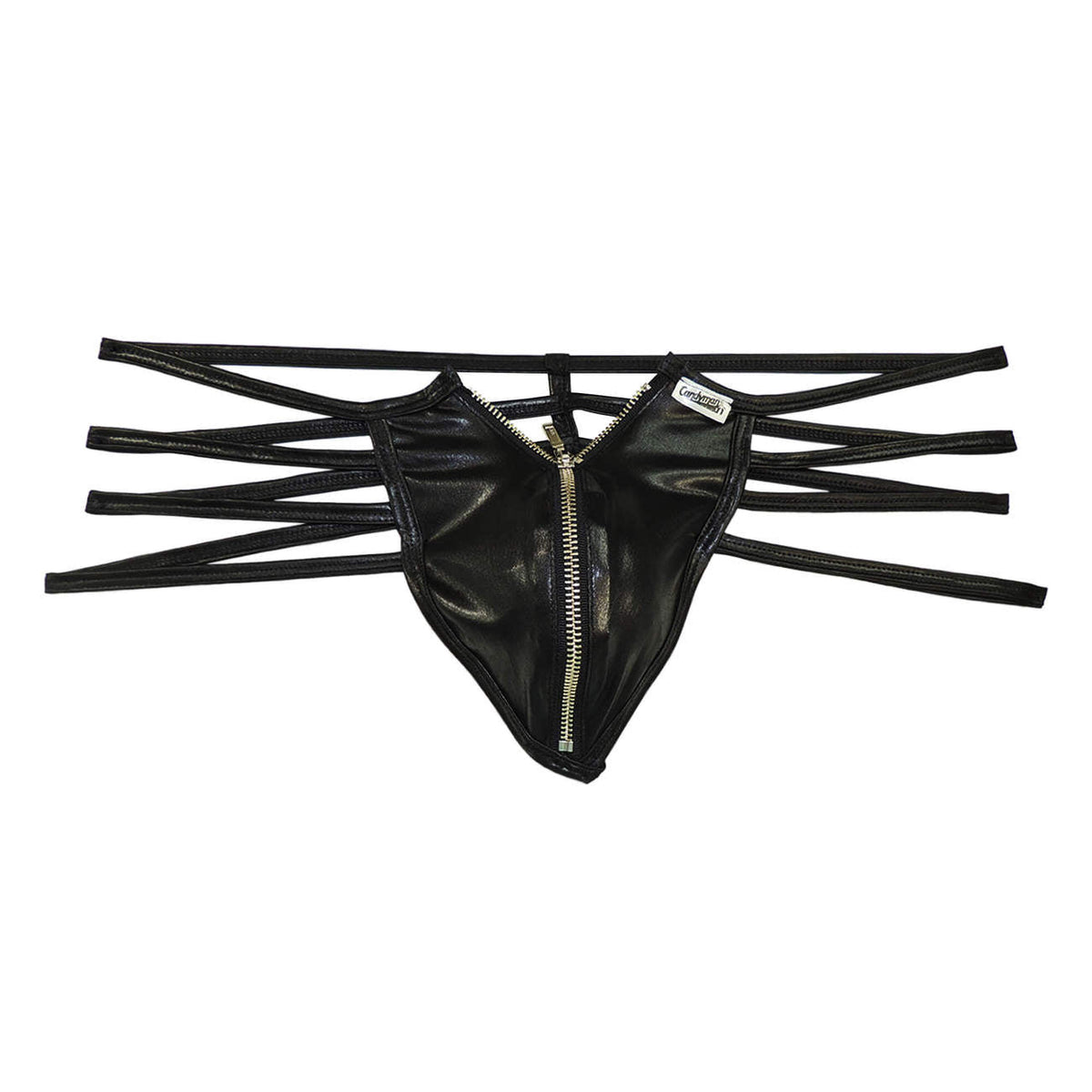 CandyMan Men's Underwear 99140 Thong Color Black
