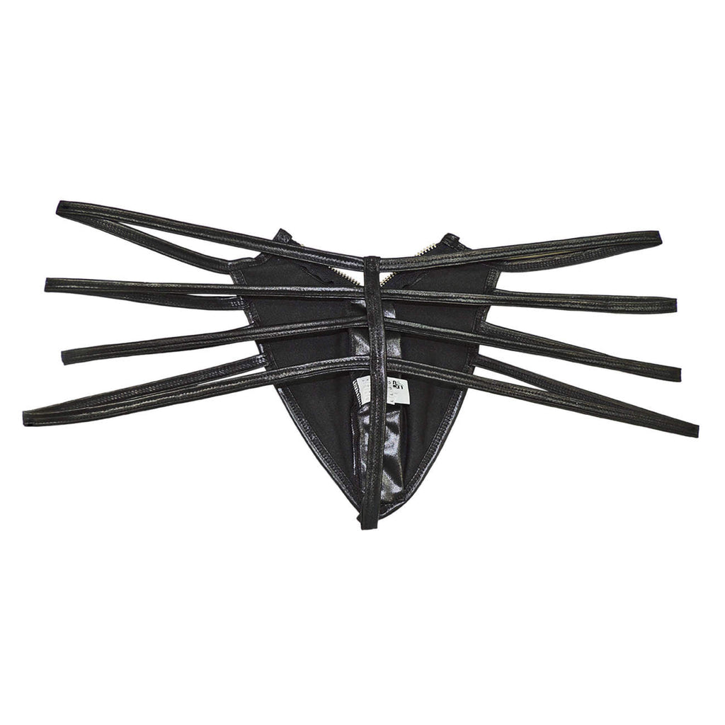 CandyMan Men's Underwear 99140 Thong Color Black
