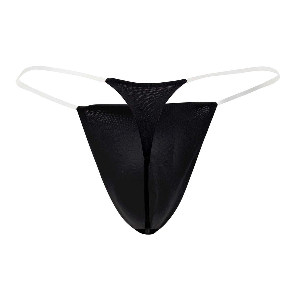CandyMan Men's Underwear 99548 Invisible Micro Thongs Color Black