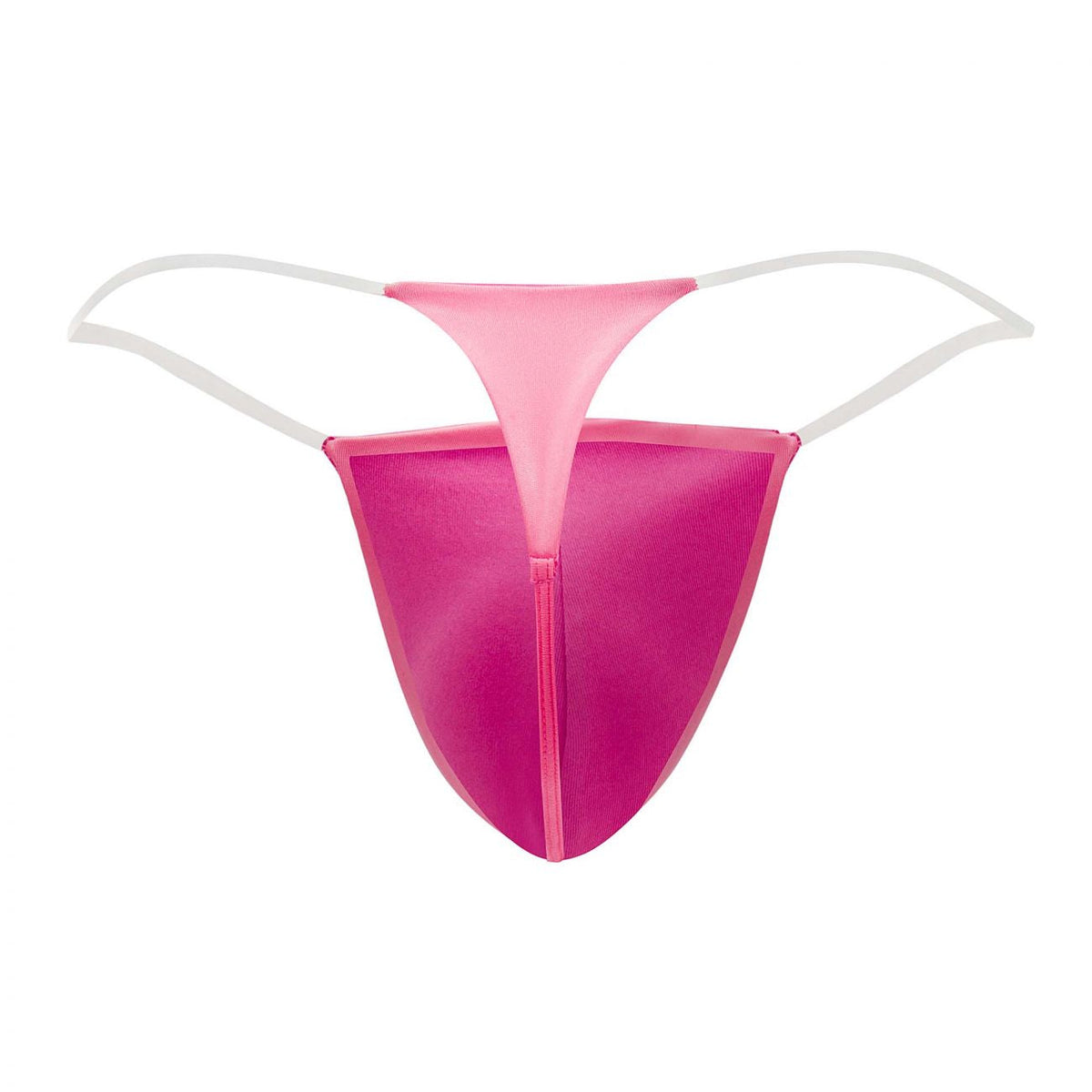 CandyMan Men's Underwear 99548 Invisible Micro Thongs Color Hot Pink