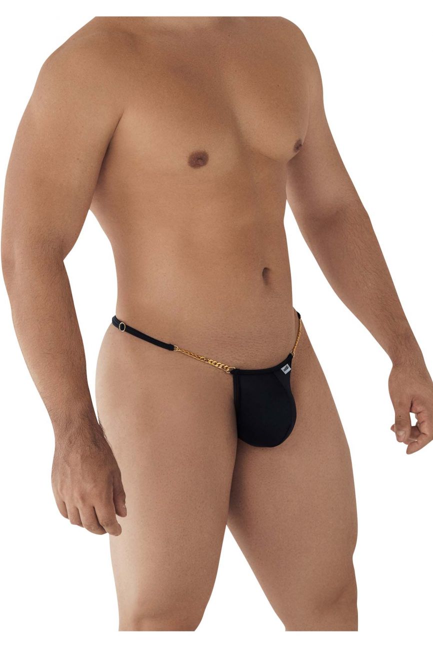 CandyMan Men's Underwear 99586 Chain G-String Color Black