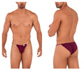 CandyMan Men's Underwear 99710 Holes in One Bikini Color Burgundy
