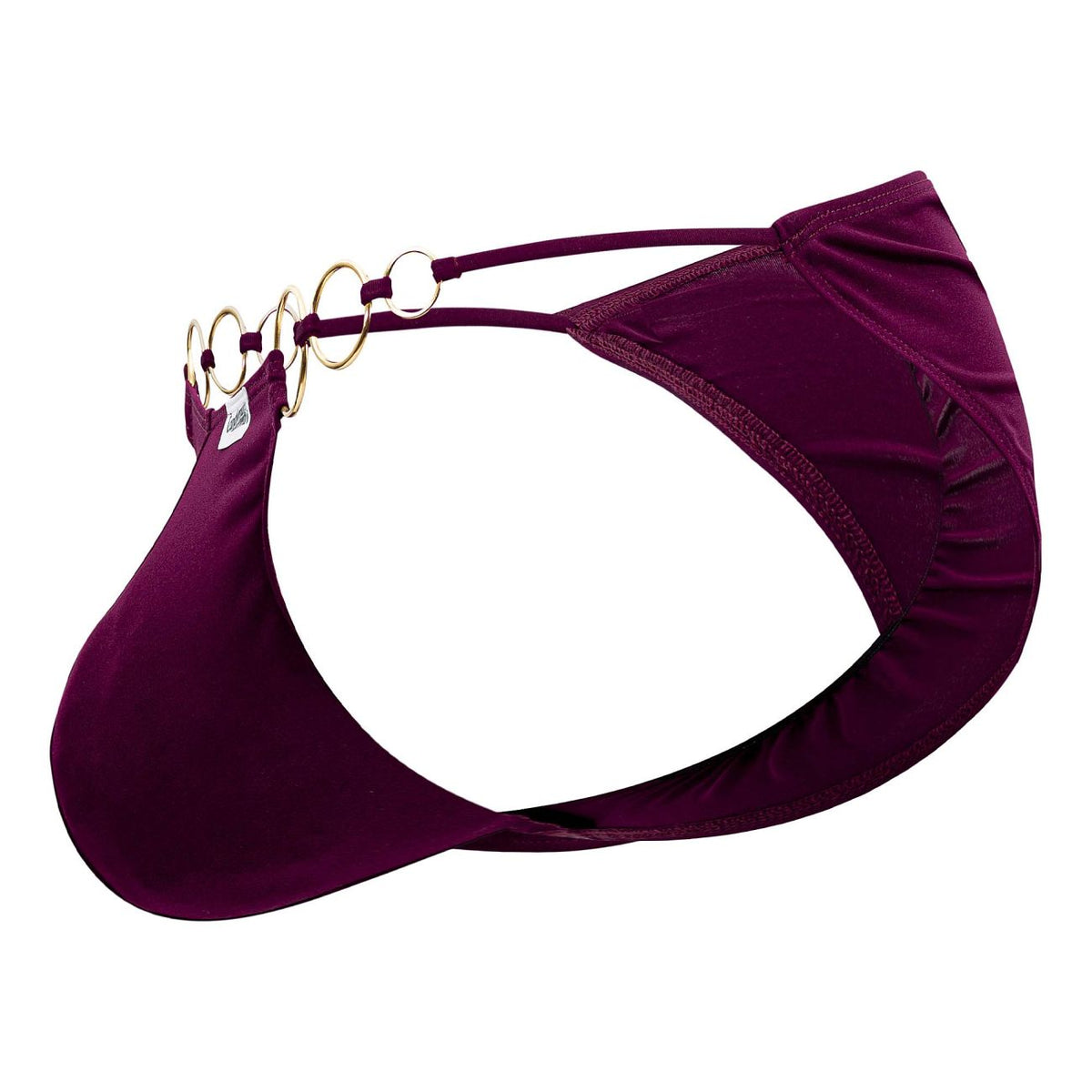 CandyMan Men's Underwear 99710 Holes in One Bikini Color Burgundy