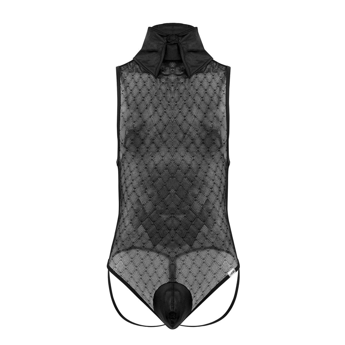 CandyMan Men's Underwear 99720 Work-N-Play Bodysuit Color Black