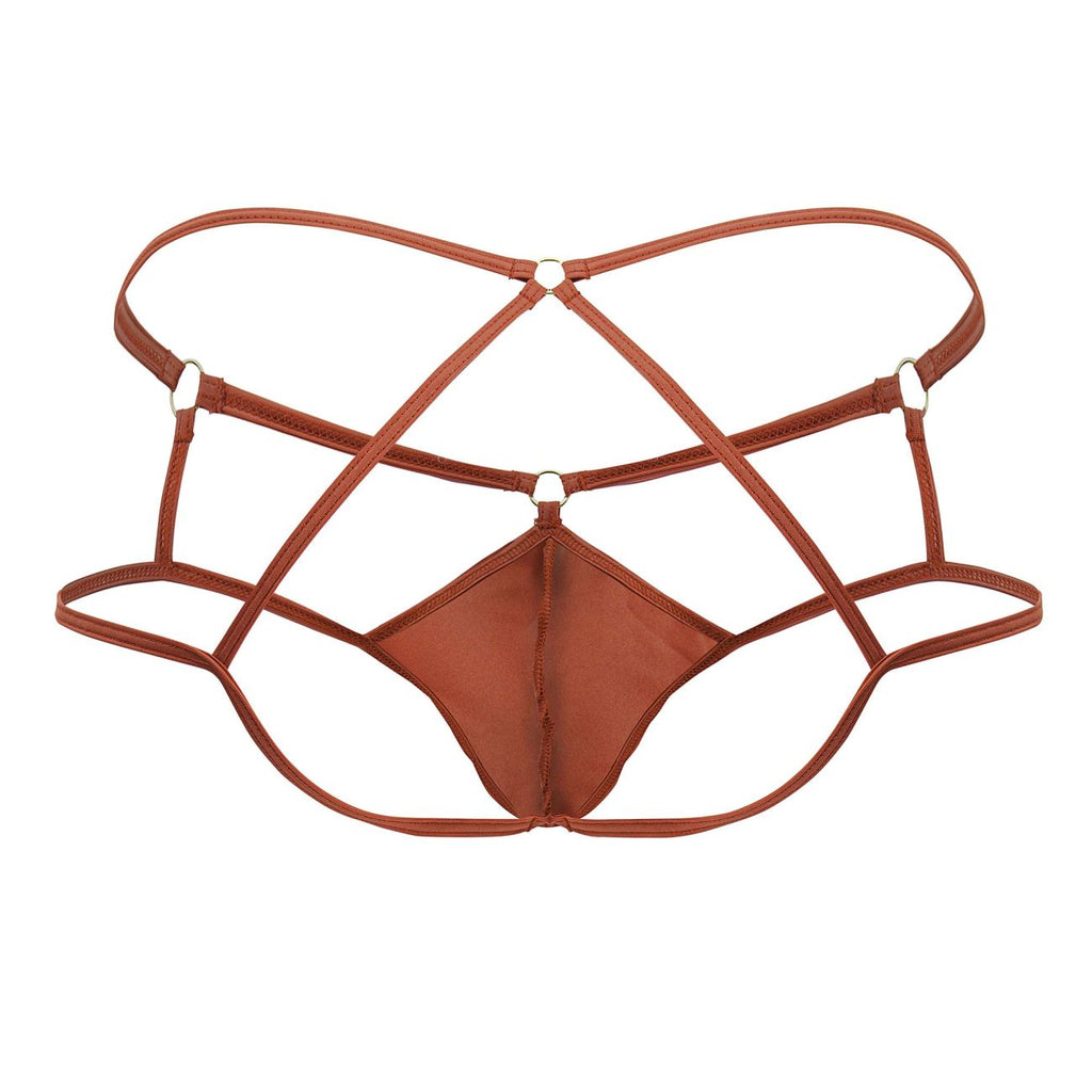 CandyMan Men's Underwear 99831 Cage Jockstrap Color Red