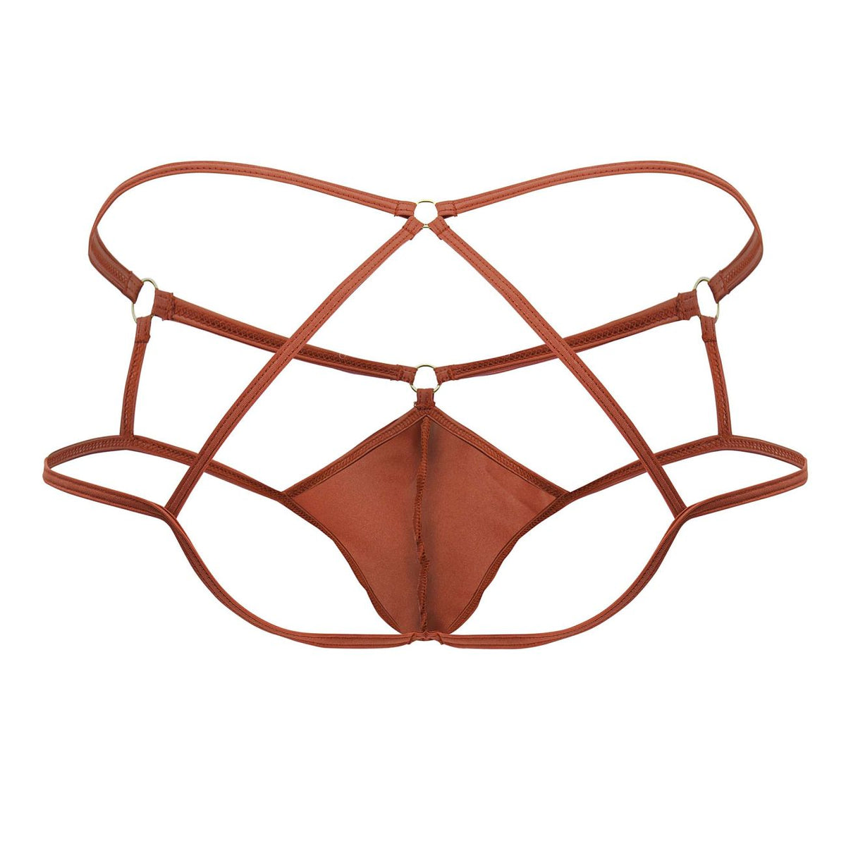 CandyMan Men's Underwear 99831 Cage Jockstrap Color Red