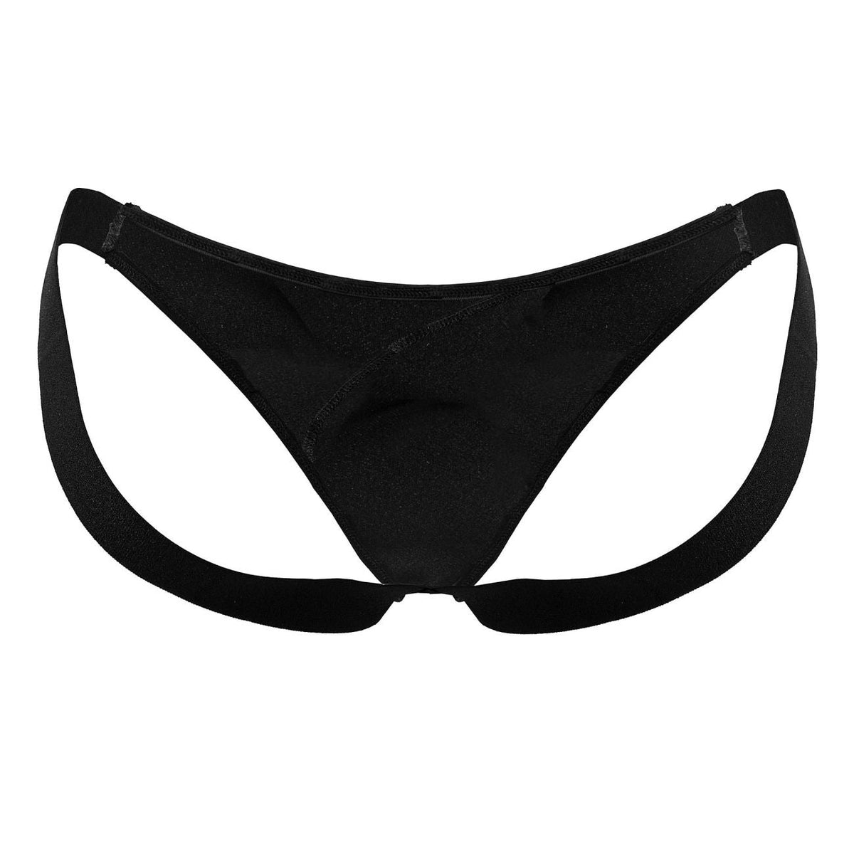 CandyMan Men's Underwear 99848 Bikini Thongs Color Black