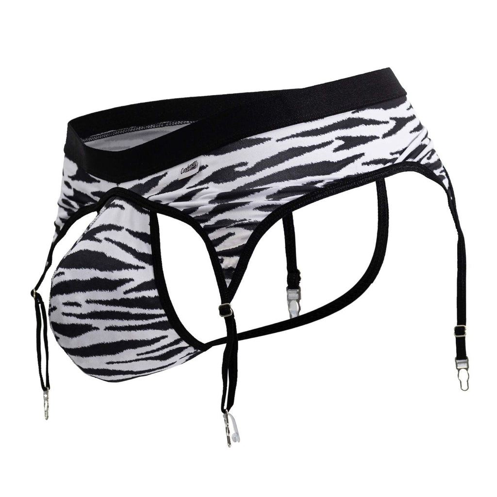 CandyMan Men's Underwear 99881 Zebra Thongs Color Zebra Print