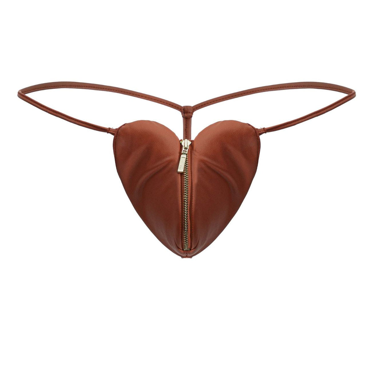 CandyMan Men's Underwear 99892 Heart Thongs Color Red