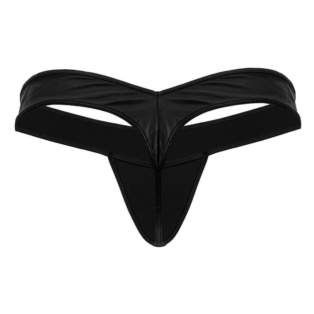 CandyMan Men's Underwear 99912 Police Thongs Color Black