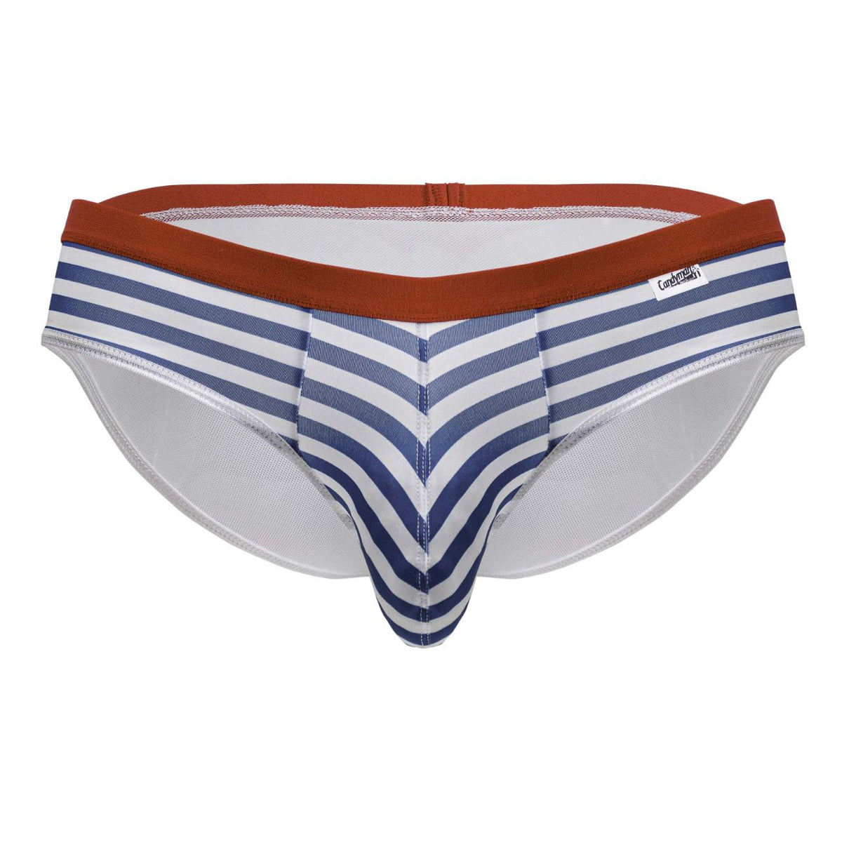 CandyMan Men's Underwear 99918 Sailor Briefs Color Blue-White