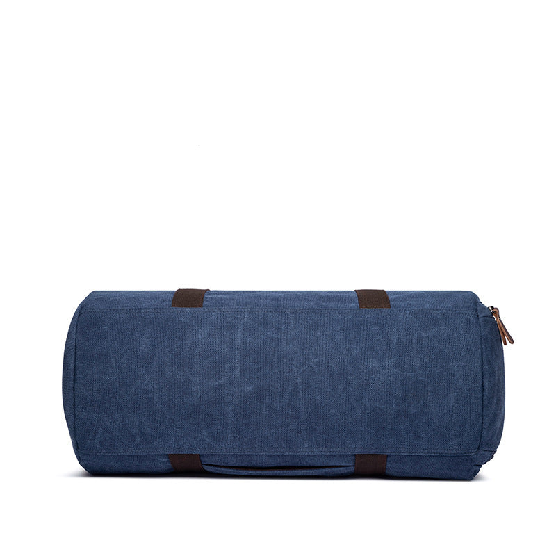 Canvas Duffel Bag For Mens Canvas Weekender Bag Men's Gym Bag Fashion Carry On Bag