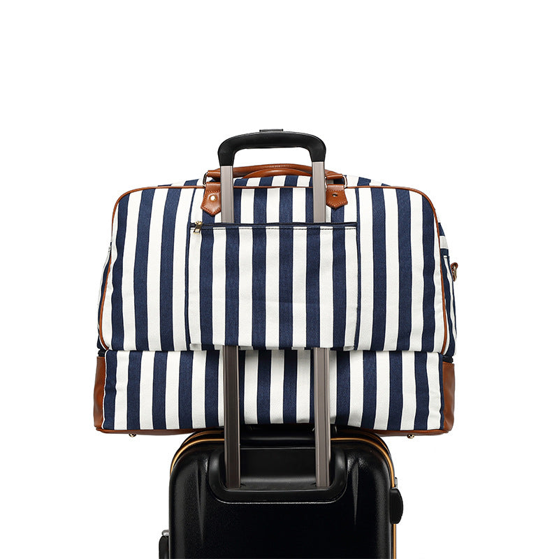 Canvas Duffle Bag Waterproof Canvas Travel Bag Stylish Gym Bag Gift For Her