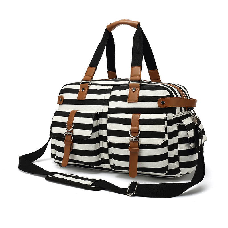Canvas Travel Bag Mens Canvas Duffle Bag Waterproof Gym Bag Gift For Him