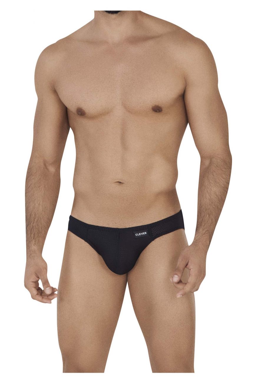 Clever Moda Men's Underwear 0535-1 Kroma Bikini Color Black