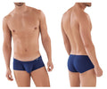 Clever Moda Men's Underwear 0872 Latin Trunks Color Dark Blue