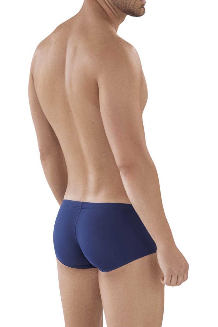 Clever Moda Men's Underwear 0872 Latin Trunks Color Dark Blue
