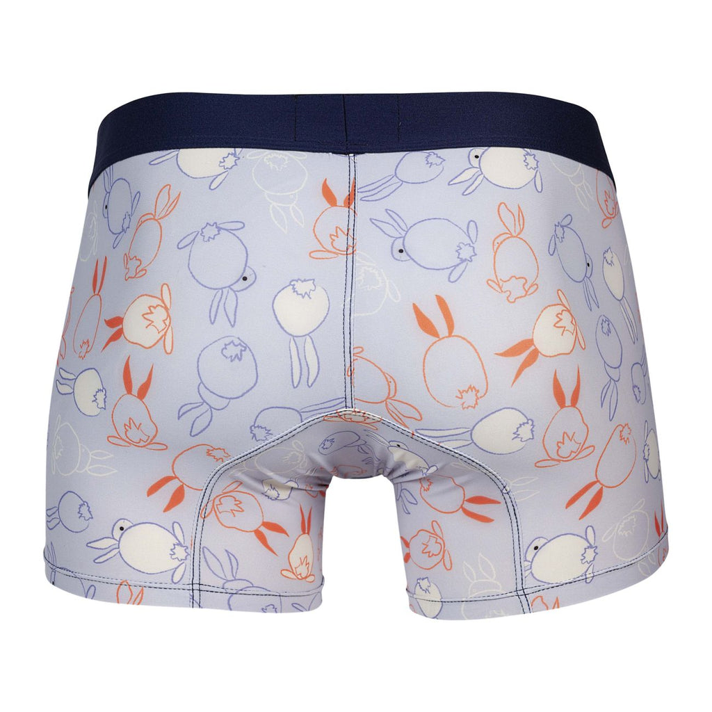Clever Moda Men's Underwear 1723 Coney Trunks Color Blue