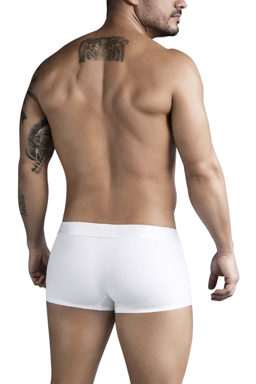 Clever Moda Men's Underwear 1752 Victor Trunks Color White
