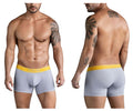 Clever Moda Men's Underwear 1755 Diseno Trunks Color Gray