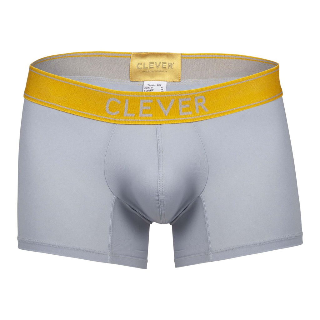 Clever Moda Men's Underwear 1755 Diseno Trunks Color Gray